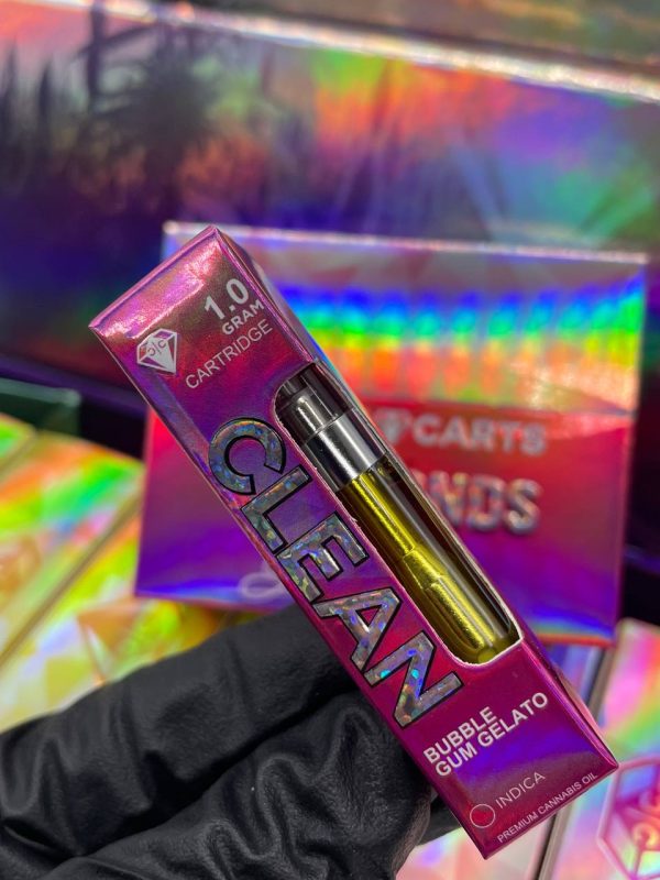 Clean Carts liquid diamonds + live resin cartridges