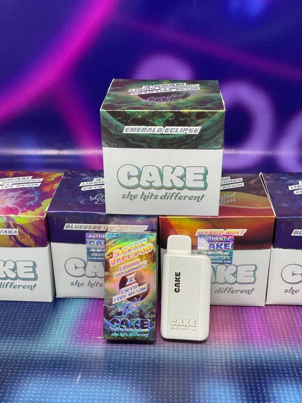 Cake 3g disposables liquid diamonds and live resin Cali Exotic Store