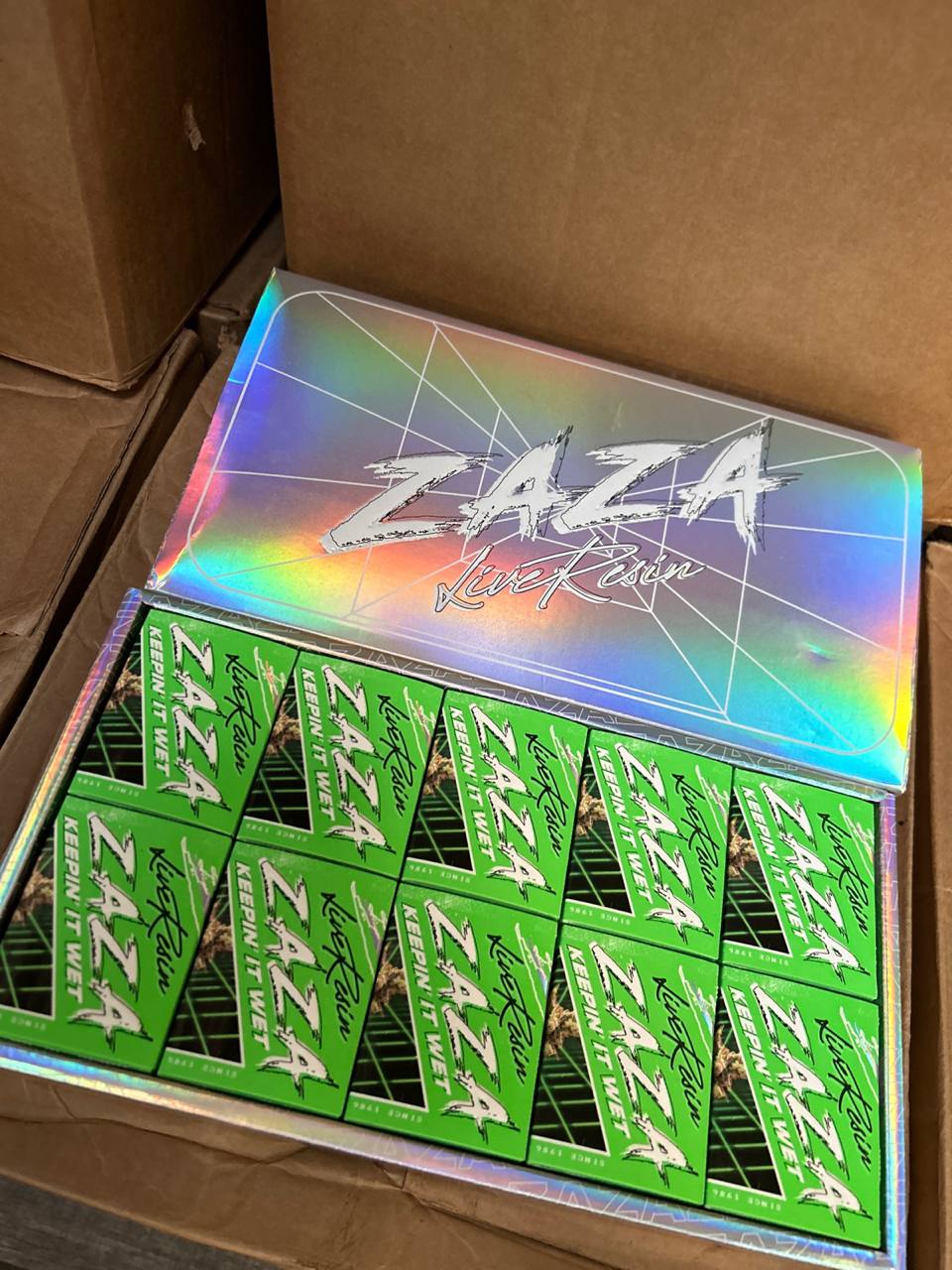 Zaza 1g liquid diamonds live resin disposable Cali Exotic Store