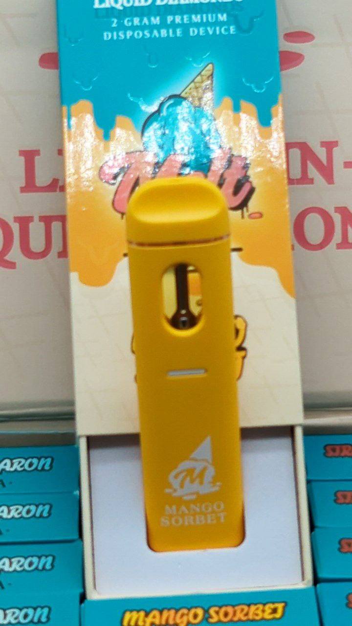 Melt exotics 2g live resin liquid diamonds disposable - Cali Exotic Store