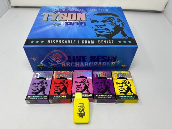 Tyson Pod 1g Liquid Diamonds + live resin Disposable