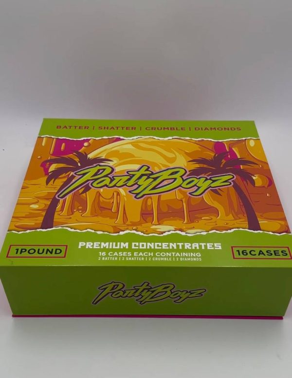 Party boyz concentrates 1oz jar in 16 cases