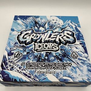 GROWLERS (ICECAPS) - DESIGNER FLOWER - THCA DIAMOND INFUSED - 28G